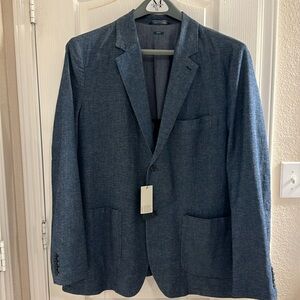 Men’s Perry Ellis Sports Jacket - Blue Blazer